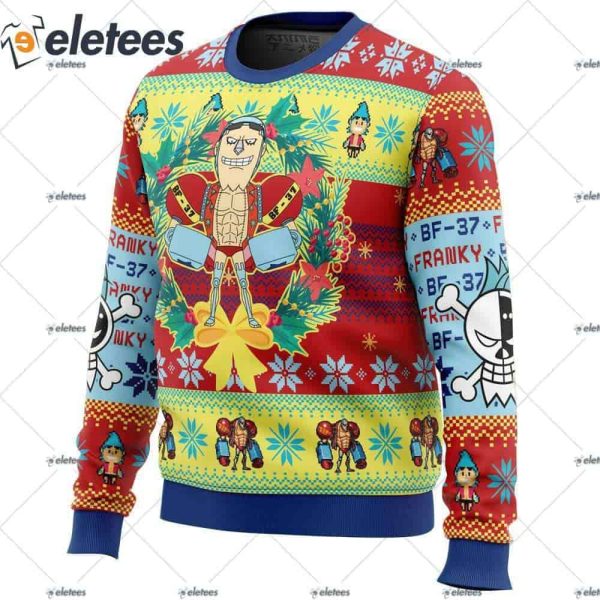 Franky One Piece Ugly Christmas Sweater