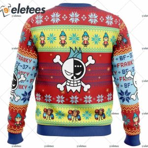 Franky One Piece Ugly Christmas Sweater 4