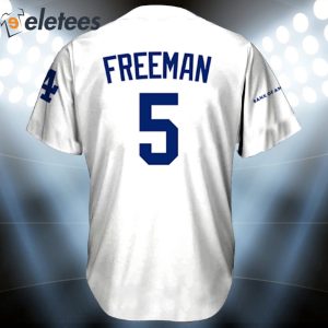 freddie freeman la jersey
