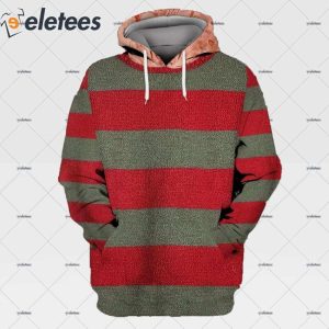 Freddy Krueger Halloween 3D Hoodie 2