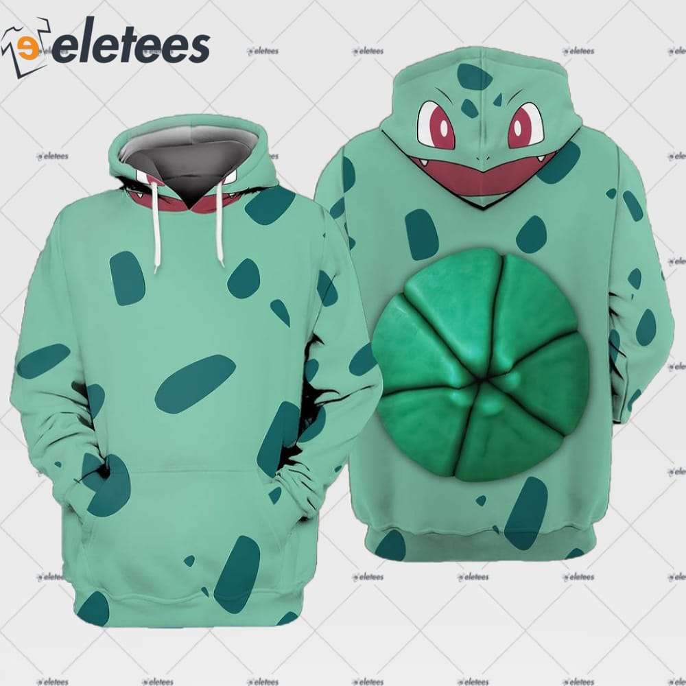 Pokemon 3d sale hoodie