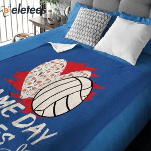 Game Day Vibe Volleyball Blanket