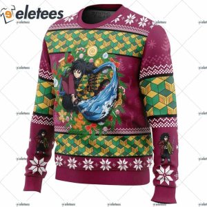 Giyuu Tomioka Demon Slayer Ugly Christmas Sweater 2