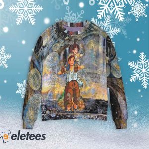 Grave of the Fireflies Ugly Christmas Sweater 1
