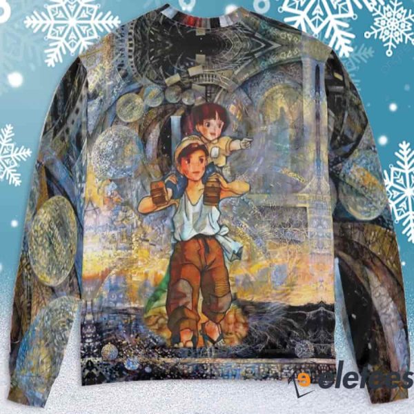 Grave of the Fireflies Ugly Christmas Sweater