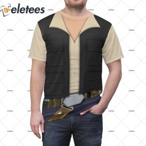 Han Solo Star Wars Halloween Costume Shirt 1