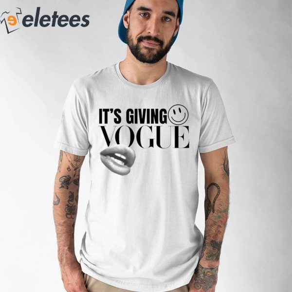It’s Giving Vogue Shirt