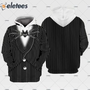 Jack Skellington The Nightmare Before Christmas Halloween 3D Hoodie 2