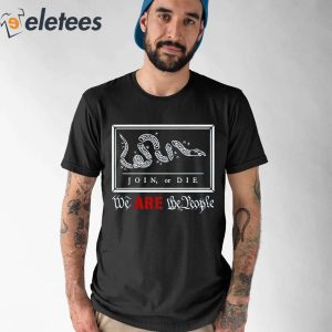 James Lindsay Join Or Die We Are The People Shirt 1