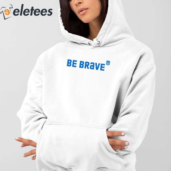 Jessica Berlin Be Brave Ukraine Shirt