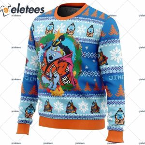 Jinbe One Piece Ugly Christmas Sweater 2