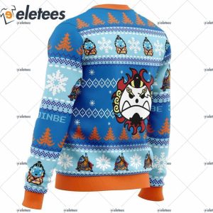 Jinbe One Piece Ugly Christmas Sweater 3