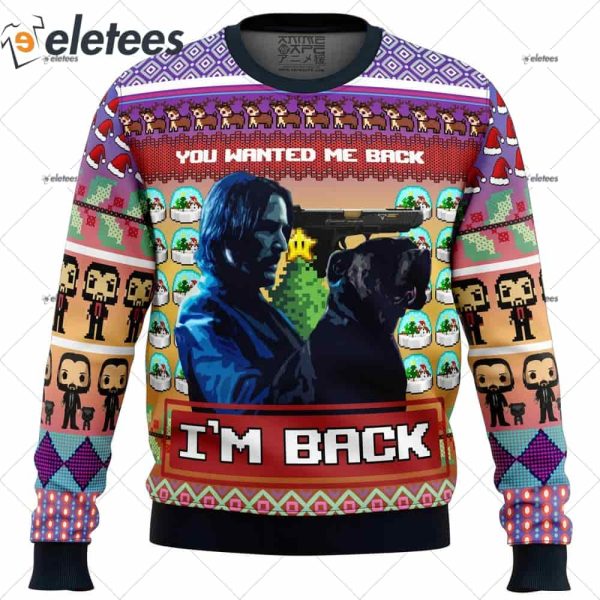 John Wick Ugly Christmas Sweater