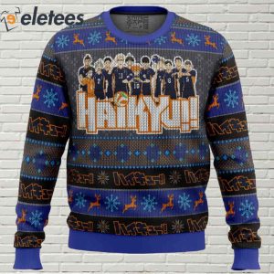 Karasuno High Haikyuu Ugly Christmas Sweater 2