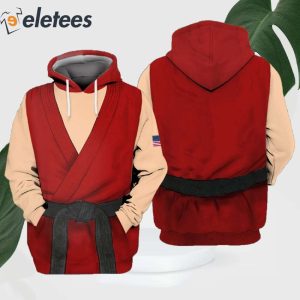 Ken Masters Street Fighter Halloween 3D Hoodie 1