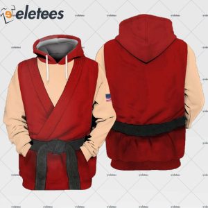 Ken Masters Street Fighter Halloween 3D Hoodie 2