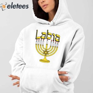 Labia Menorah Shirt 2