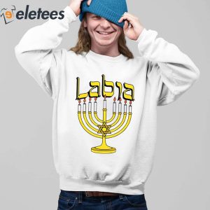 Labia Menorah Shirt 5