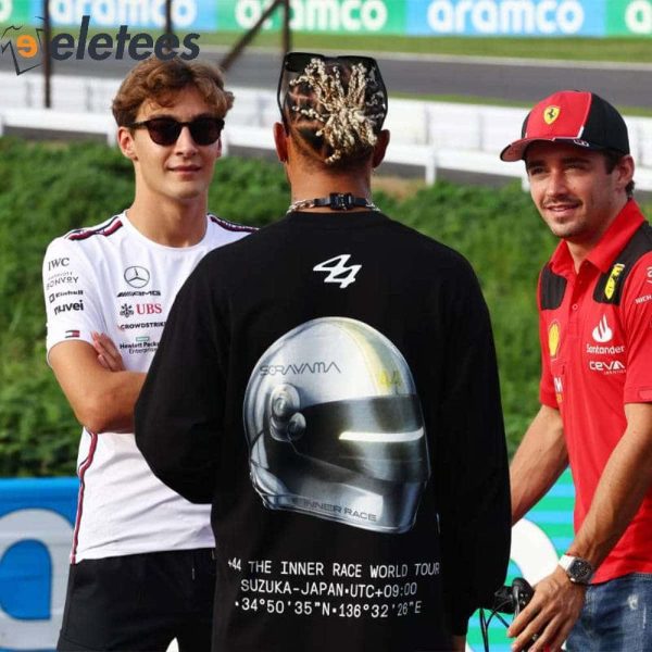 Lewis Hamilton +44 The Inner Race World Tour Suzuka Japan Shirt