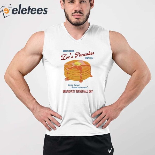 Loe’s Pancakes Breakfast Served All Day Shirt