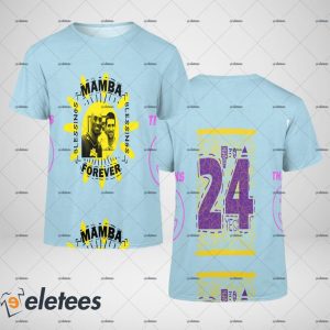 Mamba Forever Djokovic Kobe 24 Grand Slam Shirt 2