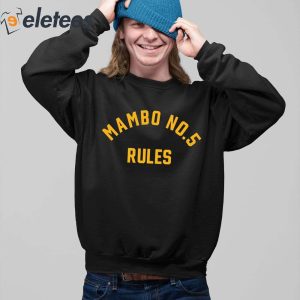 Mambo No 5 Rules Shirt 3