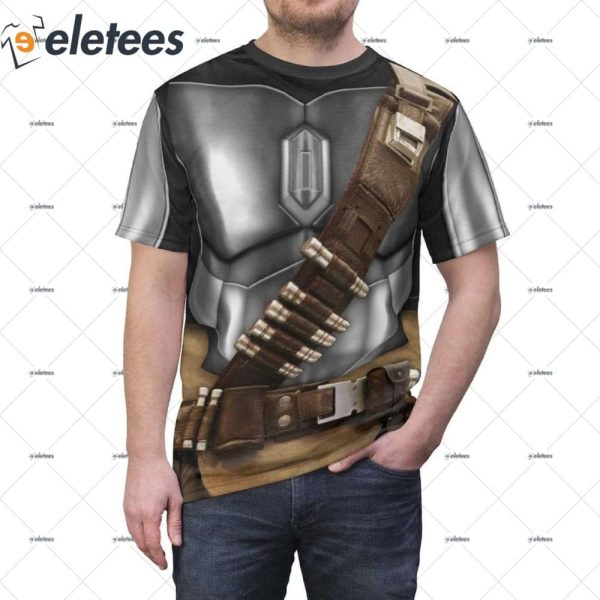 Mandalorian Armor Star Wars Halloween Costume Shirt