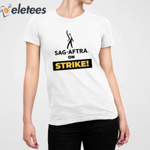 Margot Robbie Sag Aftra On Strike Shirt 5