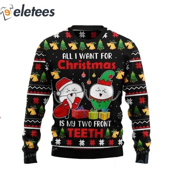 My Two Front Teeth Ugly Sweater