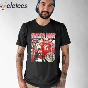 Nick Bosa Then And Now Young Bosa Shirt Nick Bisa Nick Bosa Images Shirt  Nick Bosa Pff Unique - Revetee