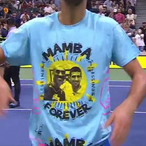Novak Djokovic Kobe Bryant MAMBA FOREVER Shirt 3