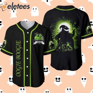 Oogie Boogie Baseball Jersey Horror Halloween Baseball Jersey 2