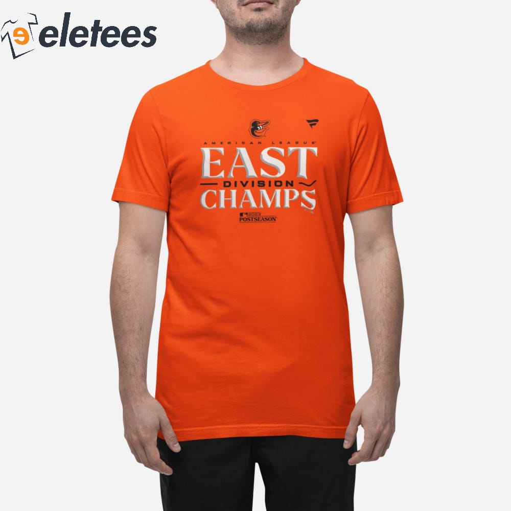Official Orioles Al East Champions 2023 Shirt - ReviewsTees