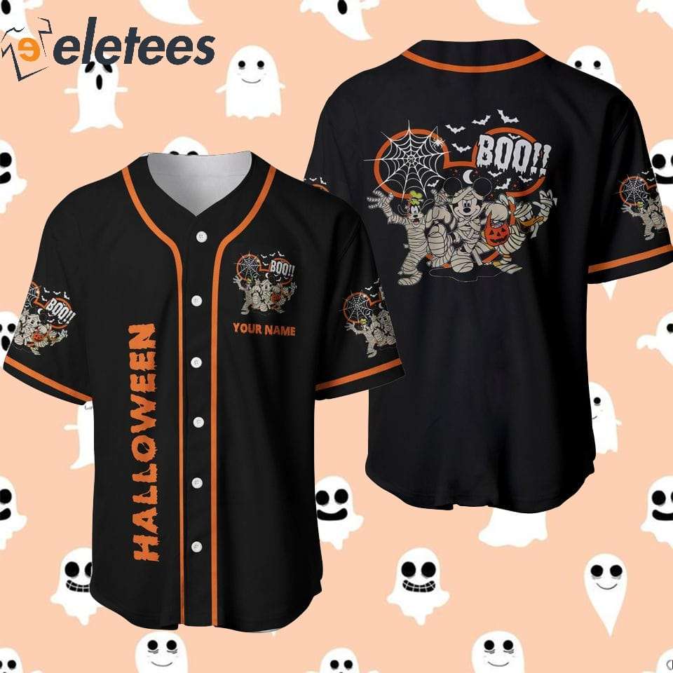 Eletees Disney Baseball Jersey Custom Name