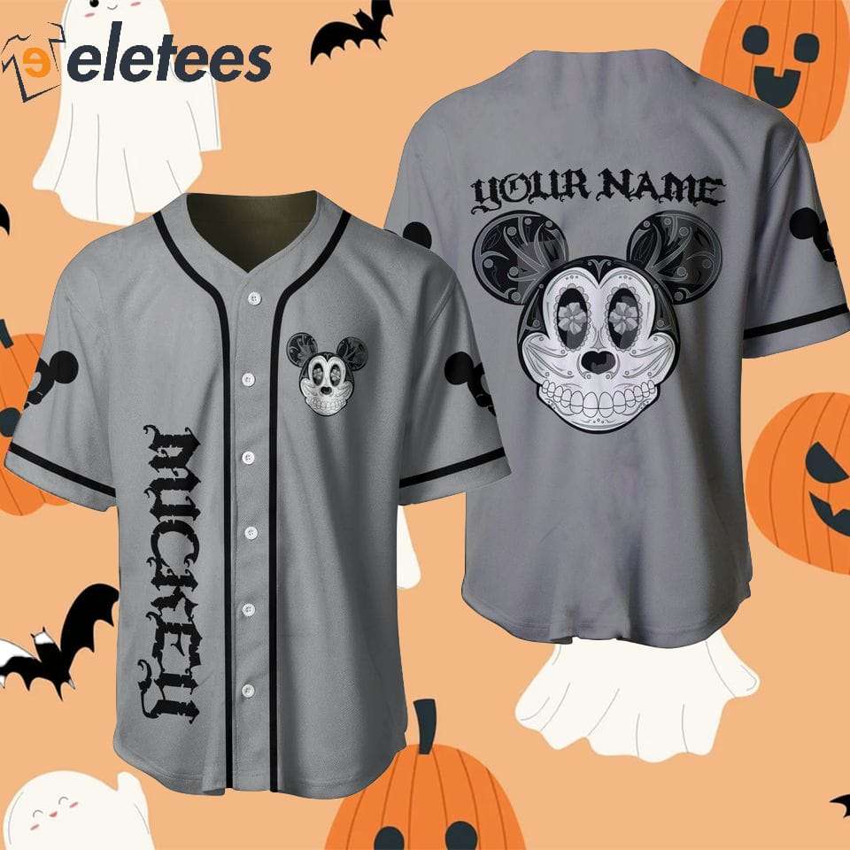 Eletees Personalized Disney Mummies Halloween Baseball Jersey