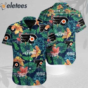Philadelphia Flyers NHL Personalized Hawaiian Shirt 1