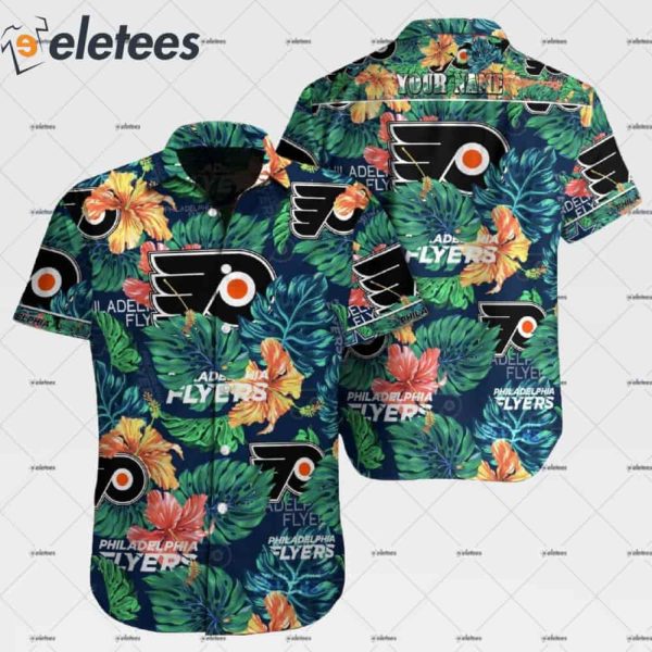 Philadelphia Flyers NHL Personalized Hawaiian Shirt