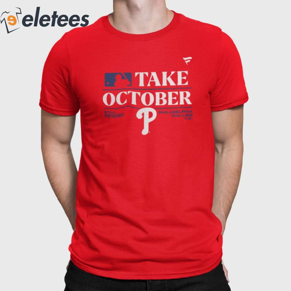 Kids Philadelphia Phillies Tee, Red October Phillies Shirt