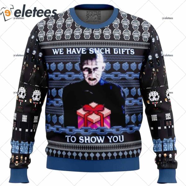 Pinhead Hellraiser Ugly Christmas Sweater