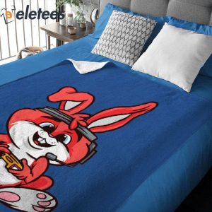 Rabbit Rabbit Video Game Blanket
