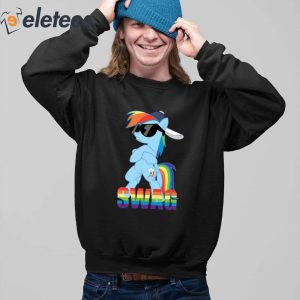 Rainbow Dash Has All The Swag Shirt 5