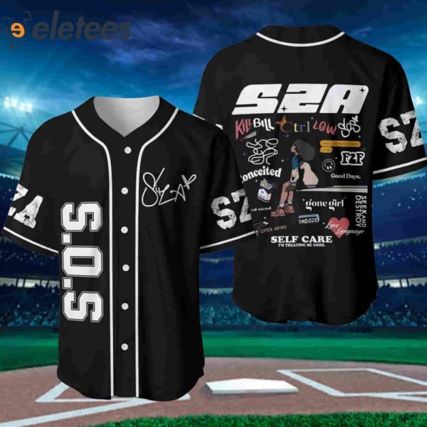 SZA SOS Baseball Jersey