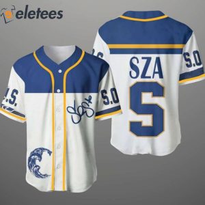 SZA SOS New Album Merch Jersey1