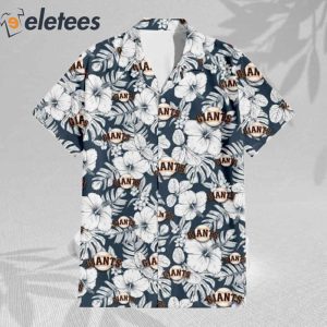 Eletees 2023 San Francisco Giants Aloha Foodie Hawaiian Shirt