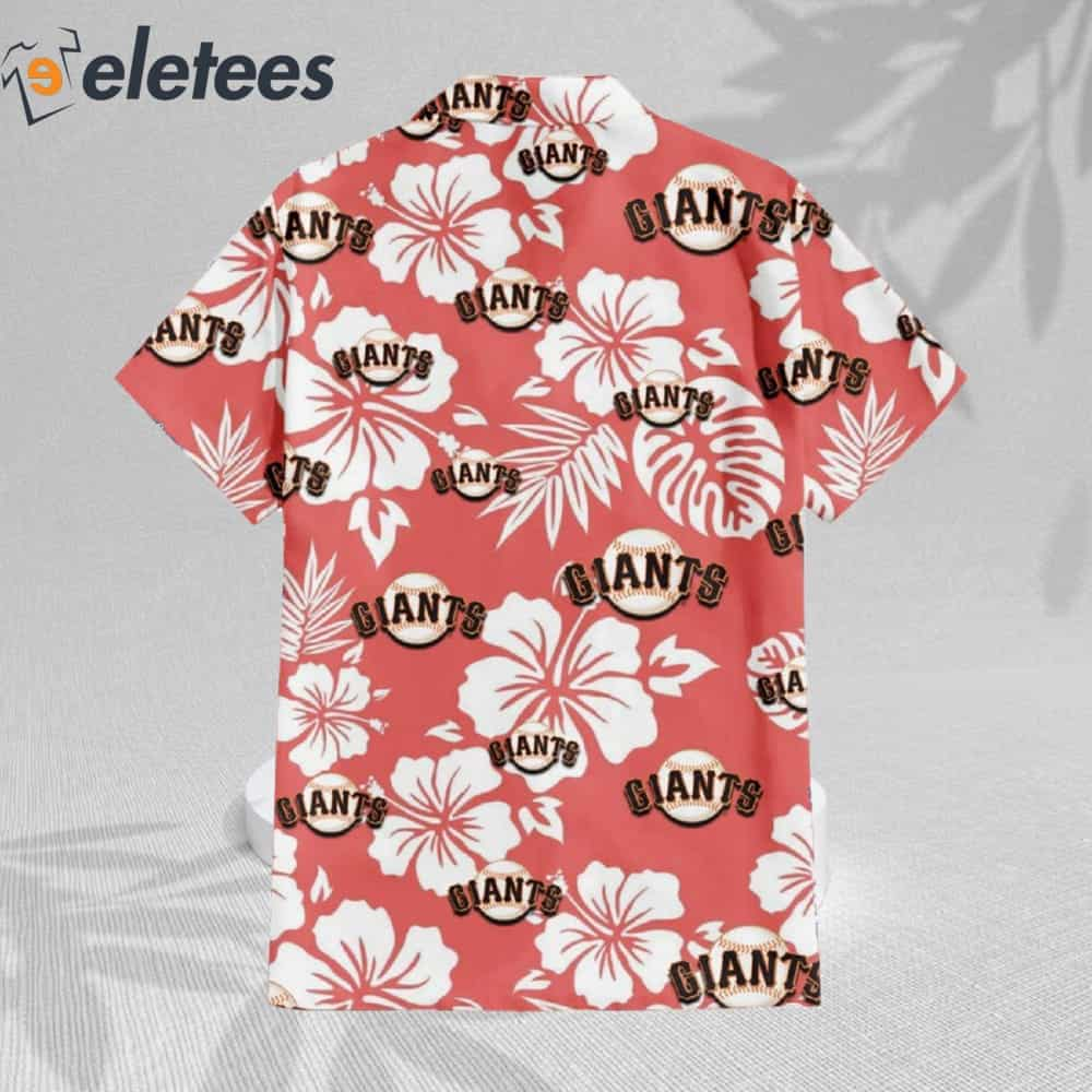 San Francisco 49ers Nfl Color Hibiscus Button Up Hawaiian Shirt