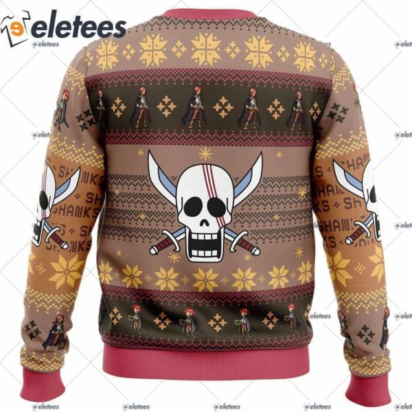 Shanks One Piece Ugly Christmas Sweater