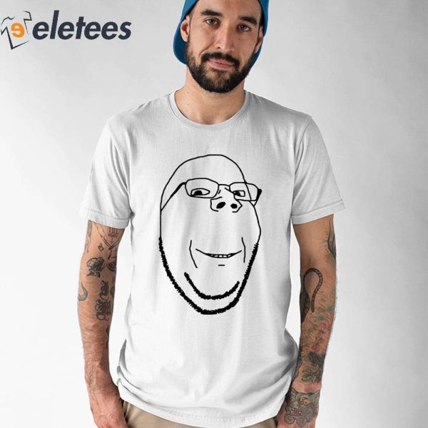 Smiling Wholesome Wojak Soyjak Shirt