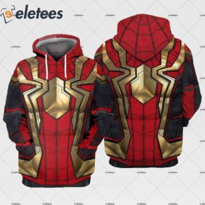 Spider Man Iron Spider Suit Halloween 3D Hoodie 2