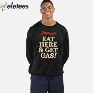 Stuckeys Eat Here And Get Gas Shirt 5