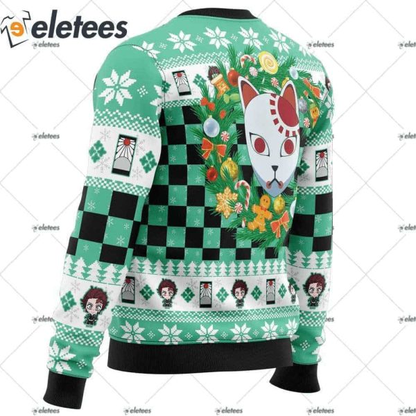 Tanjiro Kamado Demon Slayer Ugly Christmas Sweater